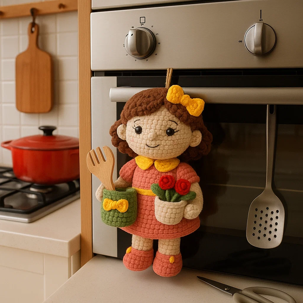 Handmade Crochet Decor to Bring Charm to Your Kitchen