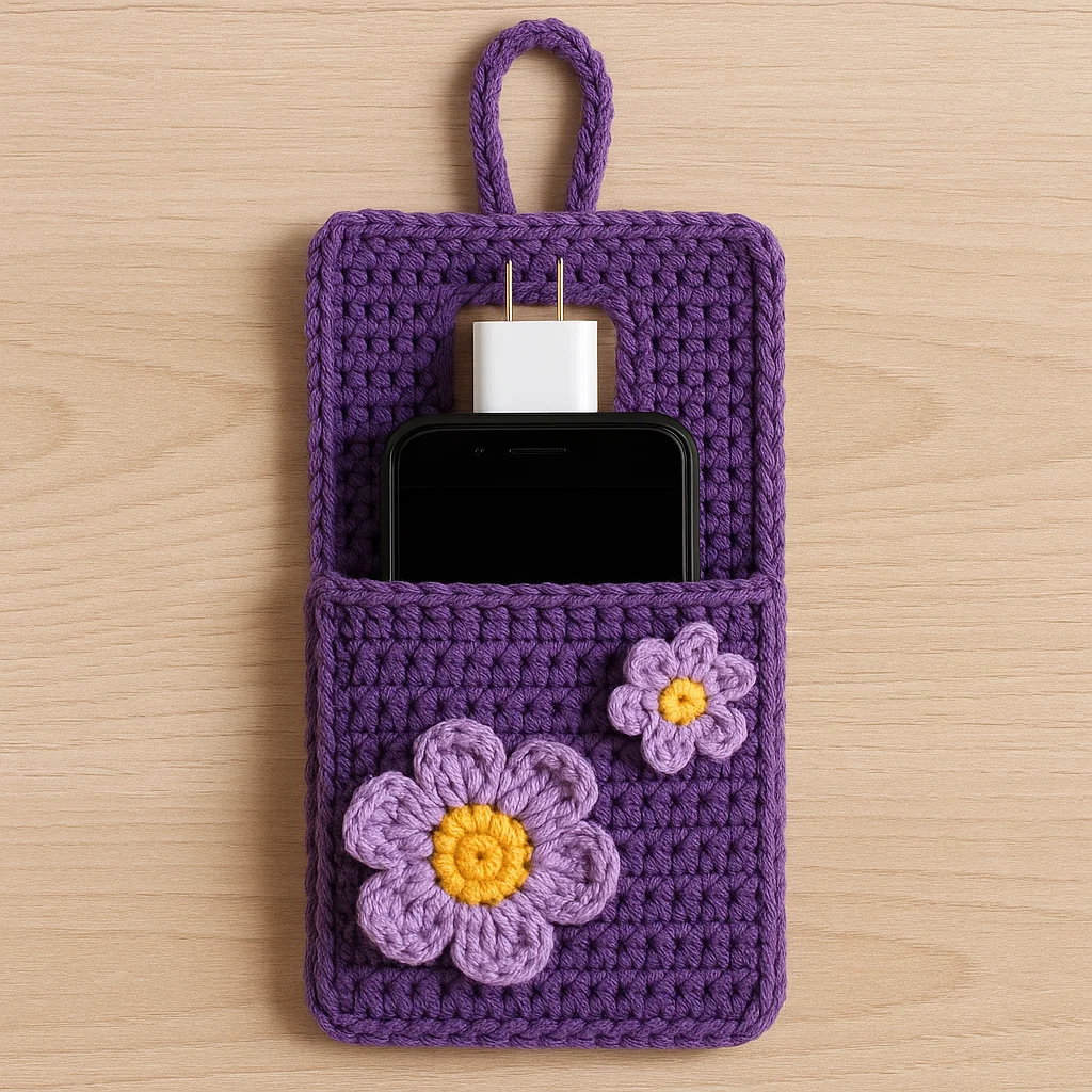 Crochet Mobile Phone Charging Station